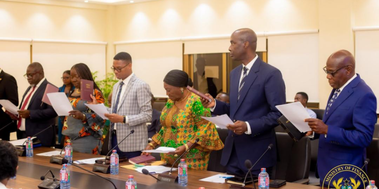 finance minister charges new members to bolster domestic revenue mobilisation as gra board is inaugurated