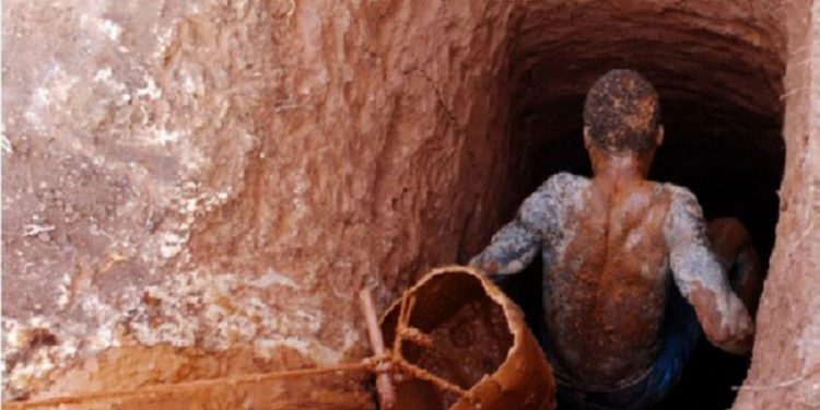galamsey search for missing miners continues after 2 bodies were retrieved