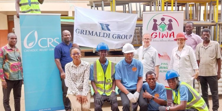 ghana italian women and men association donates over 2000 furniture to schools