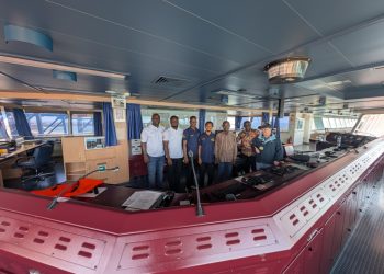 Ghana makes history! One of world’s largest container vessels docks successfully at Tema Port