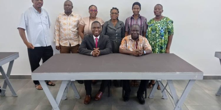 gimpa grasag inaugurates study rooms business centre to support academic work