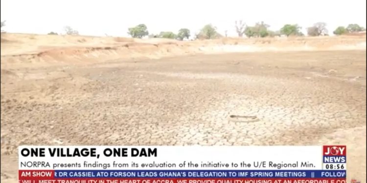 govt to reassess one village one dam initiative upper east regional minister