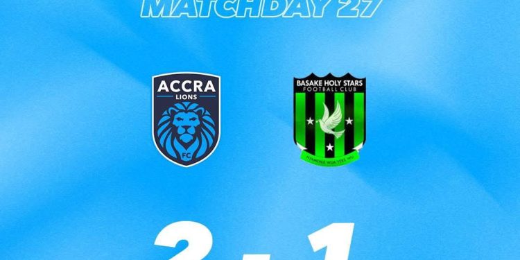 GPL 2024/25: Late comeback sees Accra Lions beat Basake Holy Stars 1 gpl 2024 25 late comeback sees accra lions beat basake holy stars