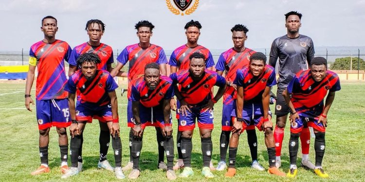gpl 2024 25 legon cities end away losing streak with draw in wenchi