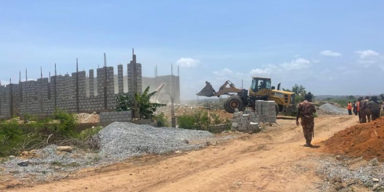 greater accra minister leads tour of ramsar sites as demolition exercise begins