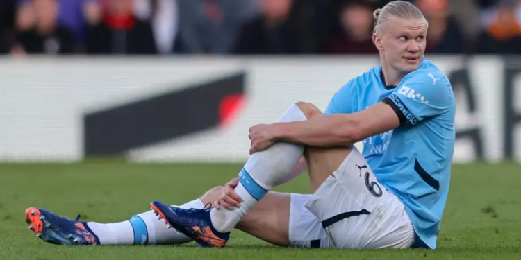 haaland to see specialist for ankle injury