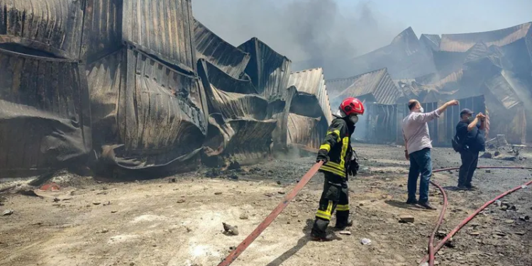 iran blames negligence for port blast as death toll rises to 70