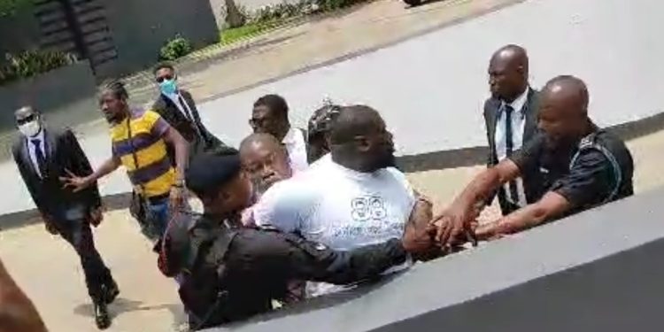 jubilation trails arrest of nigerian businessman benedict peters at kanda