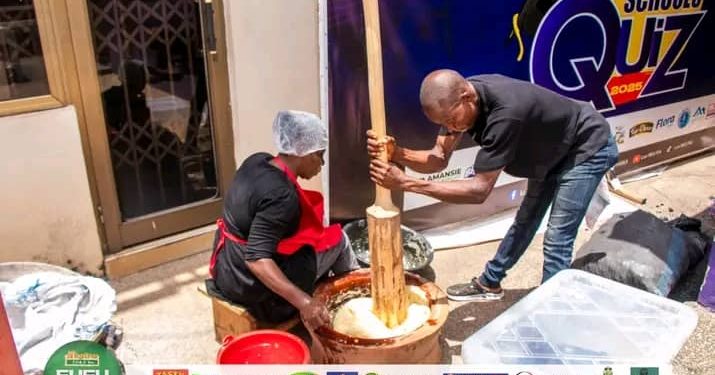 nhyira fm feeds over 500 kumasi residents at 2025 fufu party