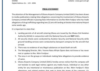 No evidence of illicit cargo on AirMed and Antonov planes – GACL