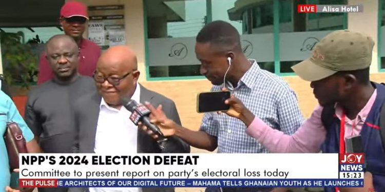 npps 2024 election defeat prof oquaye declines comment after presenting probe report
