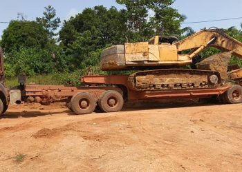 Photos: Illegal miners invade Tano Anwia forest reserve again