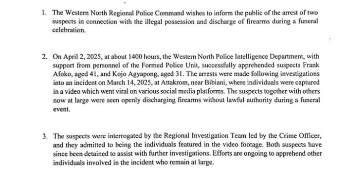 police arrest 2 for unlawful possession and discharge of firearms