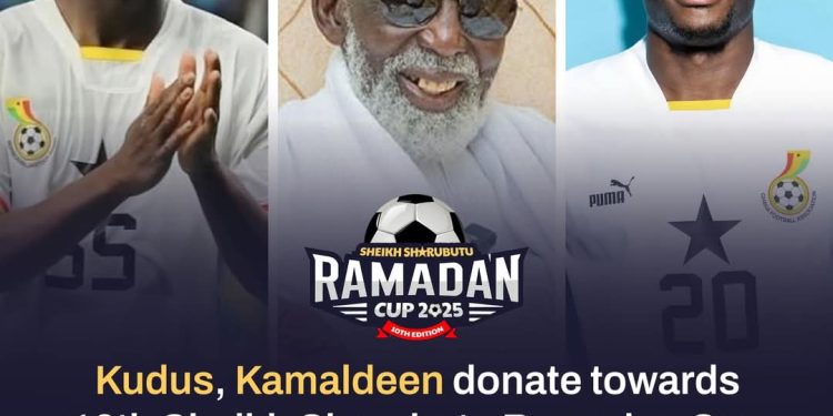 ramadan cup kudus kamaldeen donate trophy medals and cash prize for 10th edition