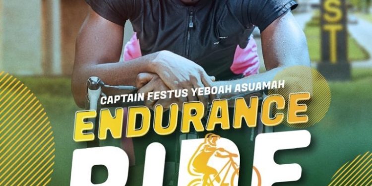 soldier to ride from accra to kumasi to promote cyclists safety