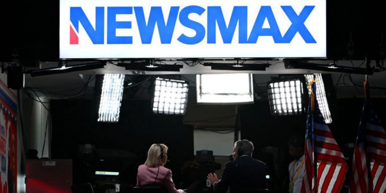 trump endorsed news channel newsmax sees shares surge 2200