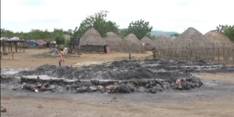 two injured 6 houses burnt in attack on herdsmen at gomoa amenfi