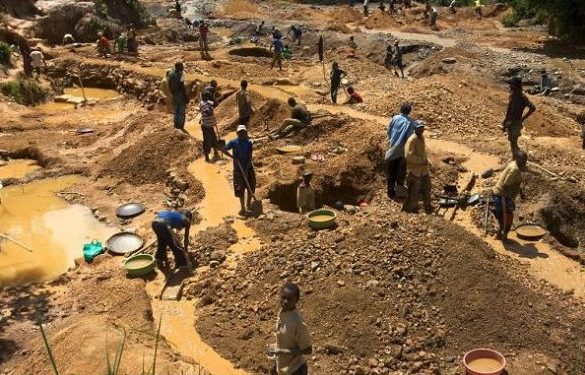 western central regional police arrest 11 illegal miners along bonsa river