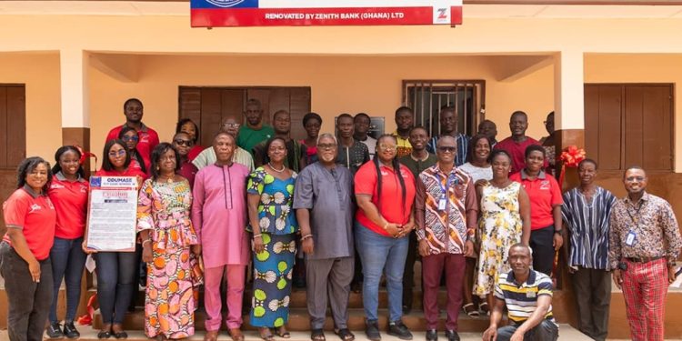 Zenith Bank refurbishes 6-classroom block for Odumase Basic School 1 zenith bank refurbishes 6 classroom block for odumase basic school