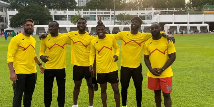 2025 world relays team ghana arrive in china ahead of competition