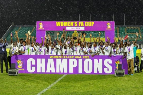 a historic moment faith ladies coach raymond fenny celebrates first ever fa cup triumph