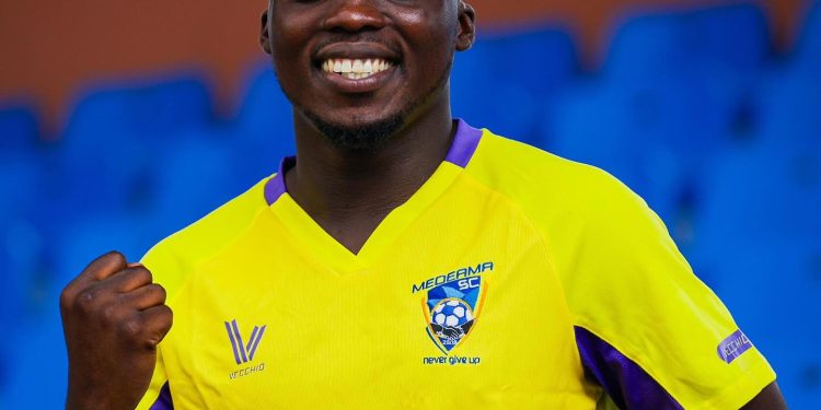 abdul salam inspired to score more after first goal for medeama
