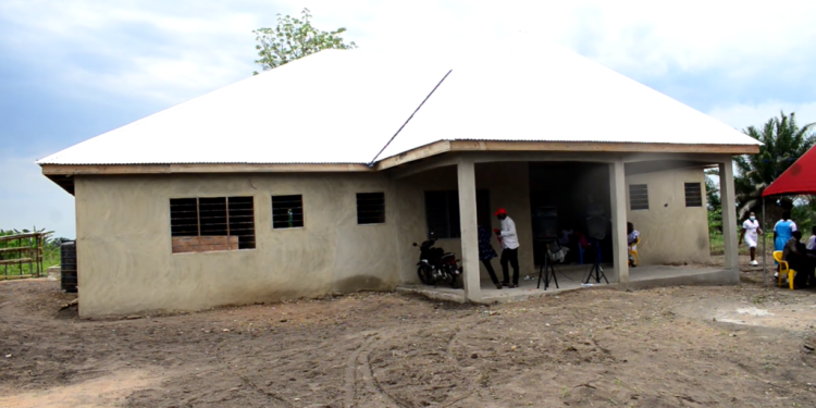 adzonko residents appeal for support to complete self help health facility project
