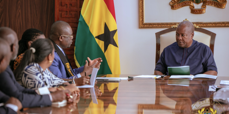 africa cdc director general lauds mahamas leadership in healthcare delivery