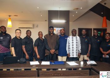 Africa Paralympic Committee President pays courtesy call on NSA Boss