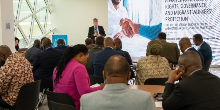 african diplomatic missions strengthen capacities to protect migrant workers in arab states