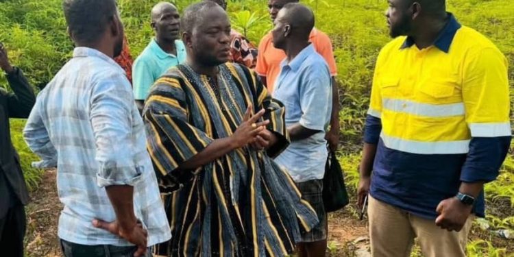 ahanta west mce engages apimanim community on cassava processing plant project