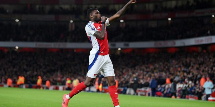 arsenal need a big partey performance to make champions league final declan rice