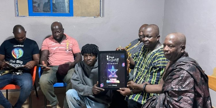 assin fosu chiefs and elders bless tgma unsung artiste of the year yaw darling