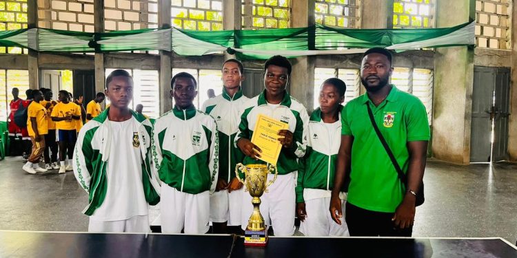 augusco beats mfantsipim to clinch central region table tennis trophy