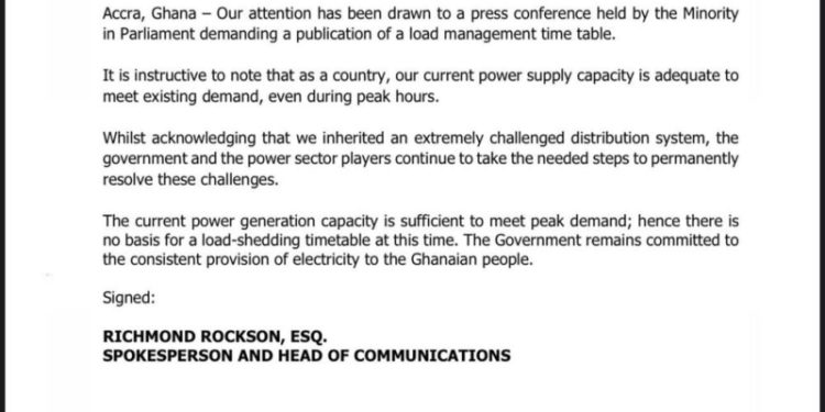 call for load shedding timetable misplaced power generation meets peak demand energy ministry