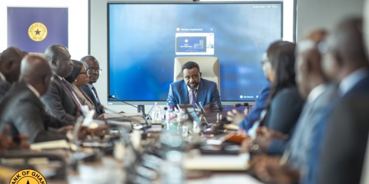 cedis outlook remains favourable bog governor assures