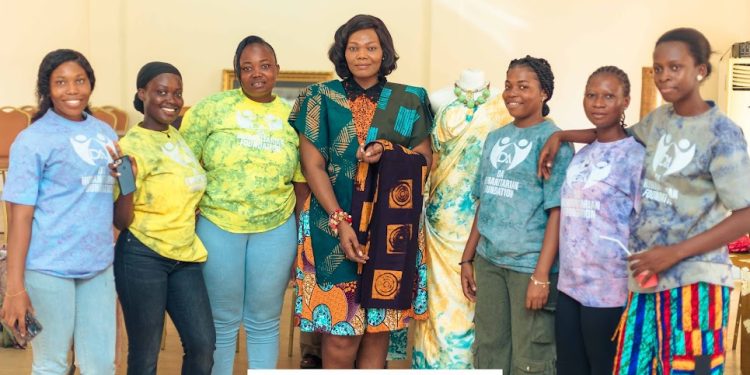 DA Humanitarian Foundation trains 20 young women in textile skills in Ho 1 da humanitarian foundation trains 20 young women in textile skills in ho