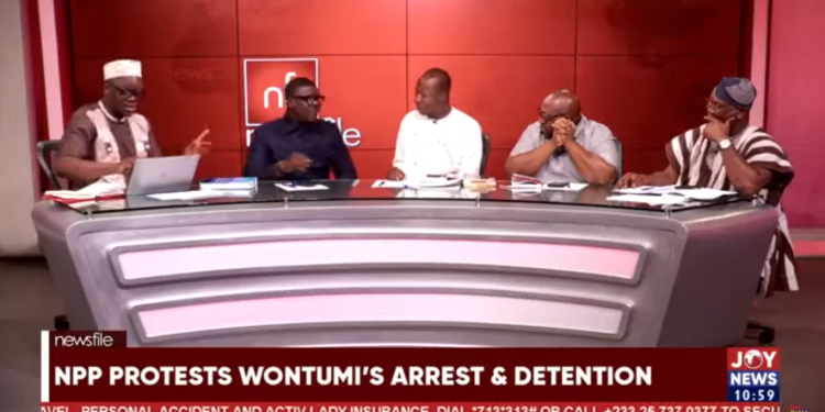 dafeamekpor kabila clash over past comments on woyome case and wontumi arrest