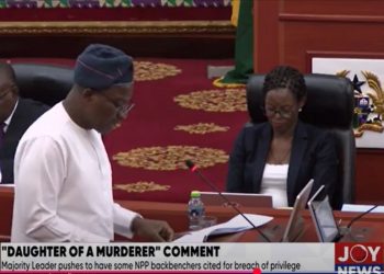 ‘Daughter of a murderer’ comment: Majority pushes for NPP backbenchers to face Privileges Committee