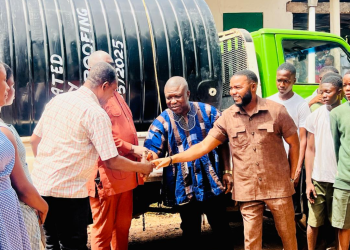 Davida Roofing Systems delivers lifesaving Polytanks to Sokode Senior High Technical School