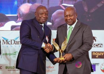 Deloitte Boss honoured as Best CEO in professional services sector at 9th Ghana CEO Summit