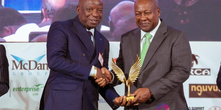 deloitte boss honoured as best ceo in professional services sector at 9th ghana ceo summit