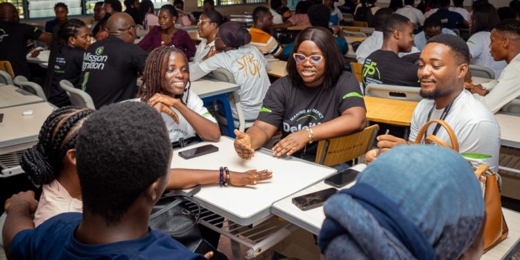 deloitte holds volunteer day impacts upsa atu students