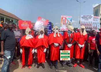 ‘Demonstrations don’t change the law’ – Musthapha Gbande fires back at NPP’s judicial protest