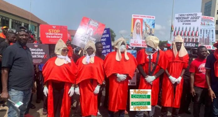 demonstrations dont change the law musthapha gbande fires back at npps judicial protest