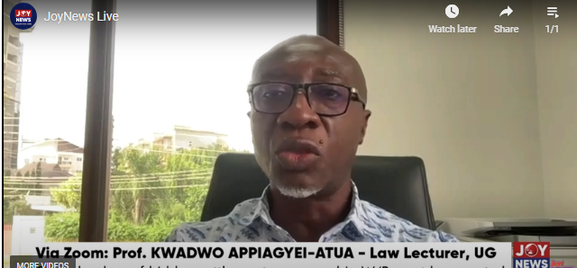 Dismissing or reassigning Sammy Gyamfi will set a strong precedent – Prof Appiagyei-Atua 1 dismissing or reassigning sammy gyamfi will set a strong precedent prof appiagyei atua