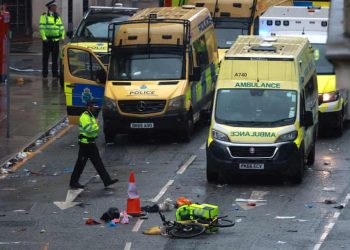 Dozens injured after car ploughs into crowd at Liverpool FC victory parade