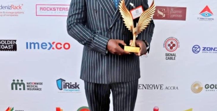 dr elton afari crowned best ceo in private health insurance at ghana ceo summit 2025
