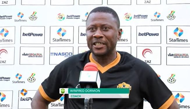 dreams fc shy winfred dormon remains tightlipped on interest in head coach role