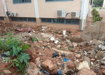 East Legon Residents Appeal to AMA, NADMO to Stop Chinese Company from Blocking Waterway